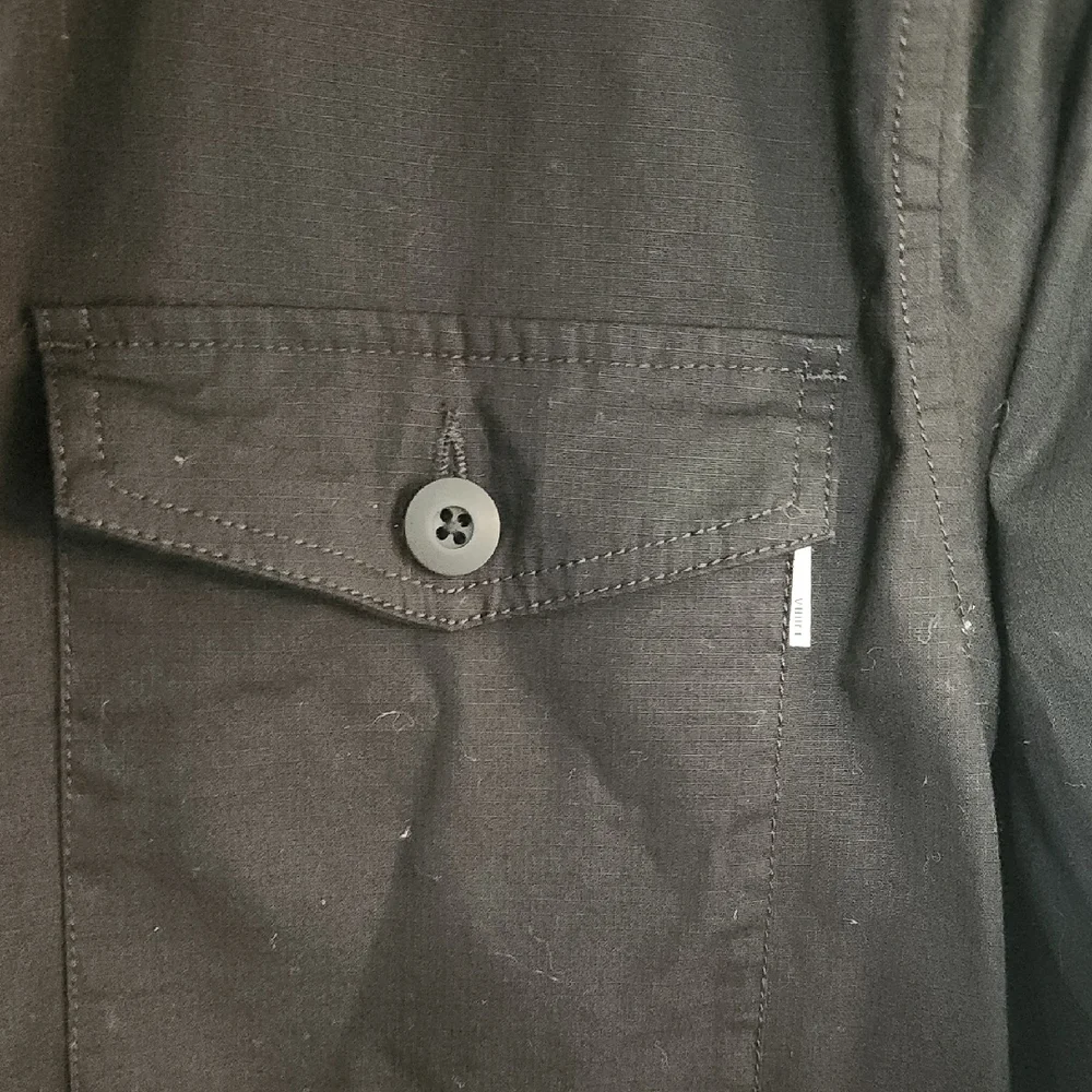 Vuori Men’s Organic Cotton Ripstop Stretch Jacket Black - Picture 5 of 12